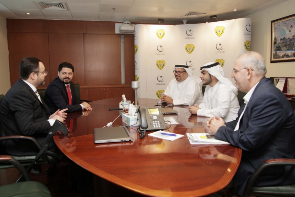 Al Wathba Insurance - AWNIC signed an official sponsorship deal with Al Wasl Football Club last week on 17th July 2019 - Dubai.